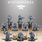 3D Printed Orkaz Pirates x10 by StationForge Miniatures