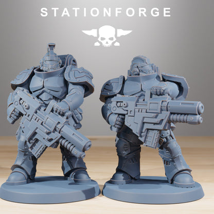 3D Printed Socratis Knights by StationForge Miniatures