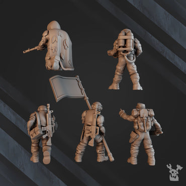 3d Printed Green Hell Lead Detachment by DakkaDakka Miniatures