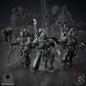 3D Printed Bloody Skulls Dismemberers by EightLegsMiniatures