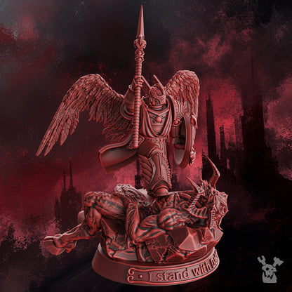 3d Printed Triumphant Angel by DakkaDakka Miniatures