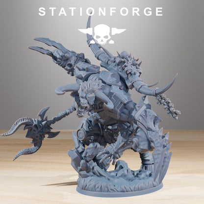 3D Printed Beast Boss by StationForge Miniatures