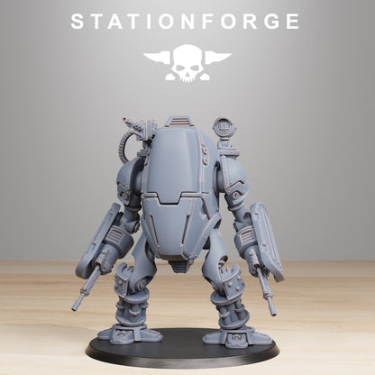 3D Printed Scavenger Clanker by StationForge Miniatures