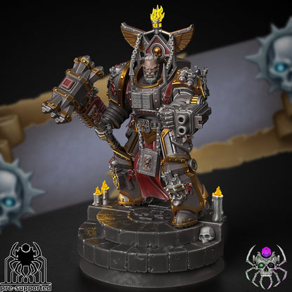 3D Printed Demon Hunter Grand Master by EightLegsMiniatures