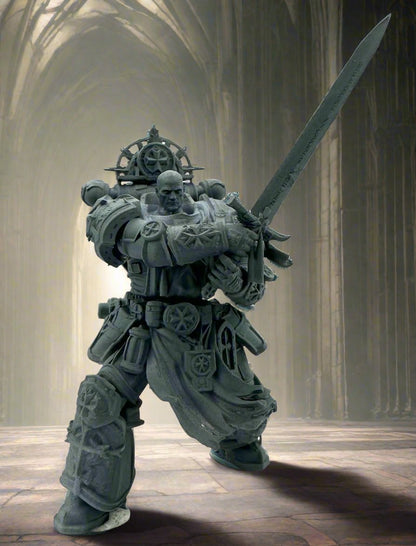 3D Printed High Templar by 3DArtGuy Miniatures