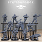 3D Printed GrimGuard Enforcers by StationForge Miniatures