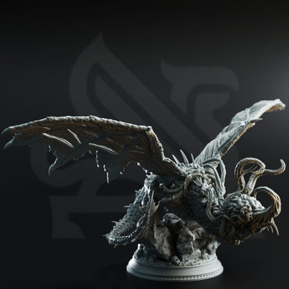 3D Printed Eldritch Flayed Dragon by DM Stash