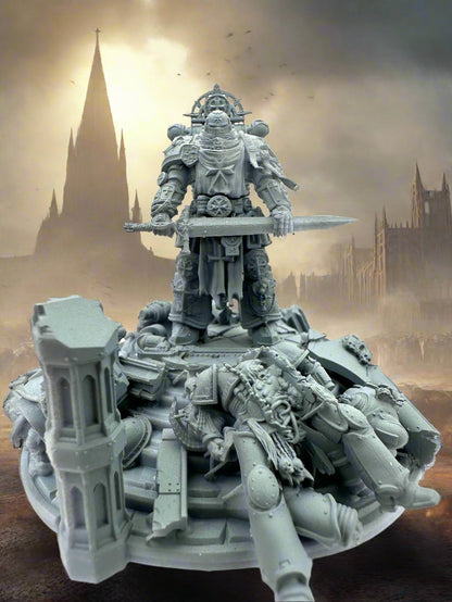 3D Printed High Templar Diorama 3DArtGuy Miniatures