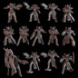 3d Printed Battle Witch Squad by DakkaDakka Miniatures