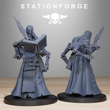 3D Printed GrimCorp Mercenaries by StationForge Miniatures
