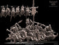 3D Printed Savage Orc Boar Rider Regiment by Avatars of War