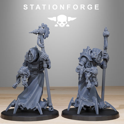 3D Printed Scavenger Elders by StationForge Miniatures