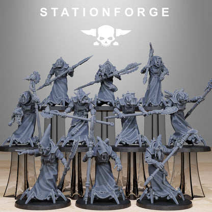 3D Printed Scavenger Elders by StationForge Miniatures