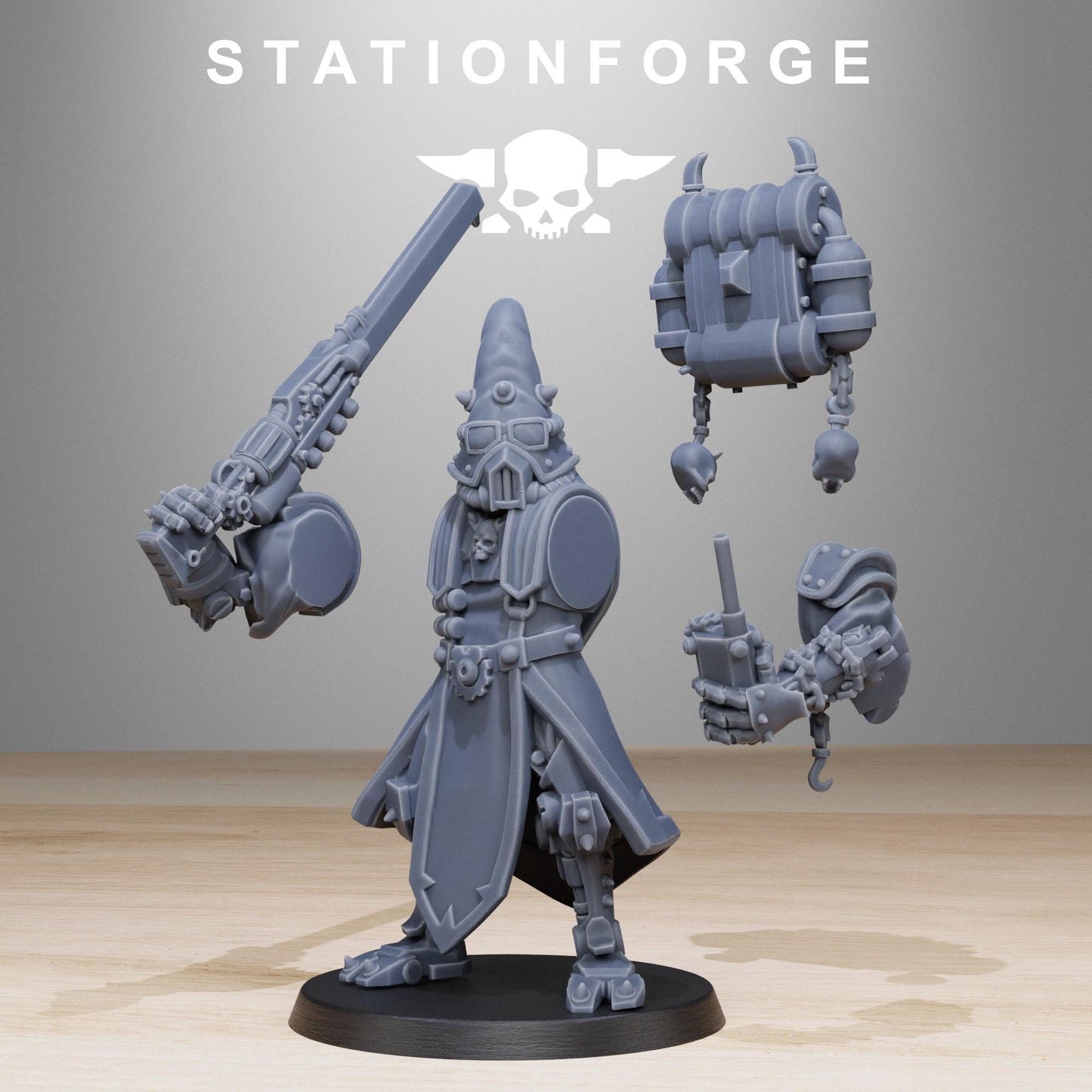 3D Printed Scavenger Cultists by StationForge Miniatures
