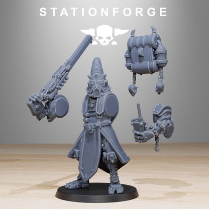 3D Printed Scavenger Cultists by StationForge Miniatures