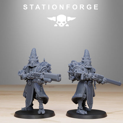 3D Printed Scavenger Cultists by StationForge Miniatures