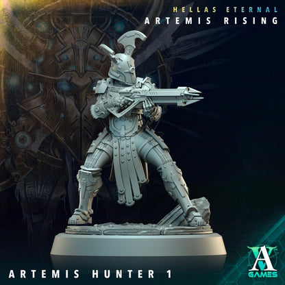 3D Printed Artemis Hunter by Archvillain Games