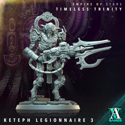 3D Printed Keteph Legionnaires by Archvillain Games