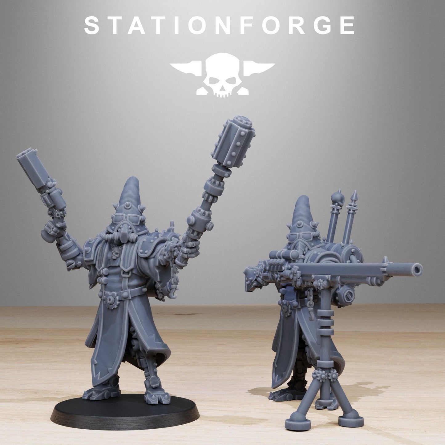 3D Printed Scavenger Cultists by StationForge Miniatures