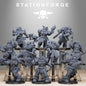 3d Printed Socratis Dragon Knights by Stationforge Miniatures