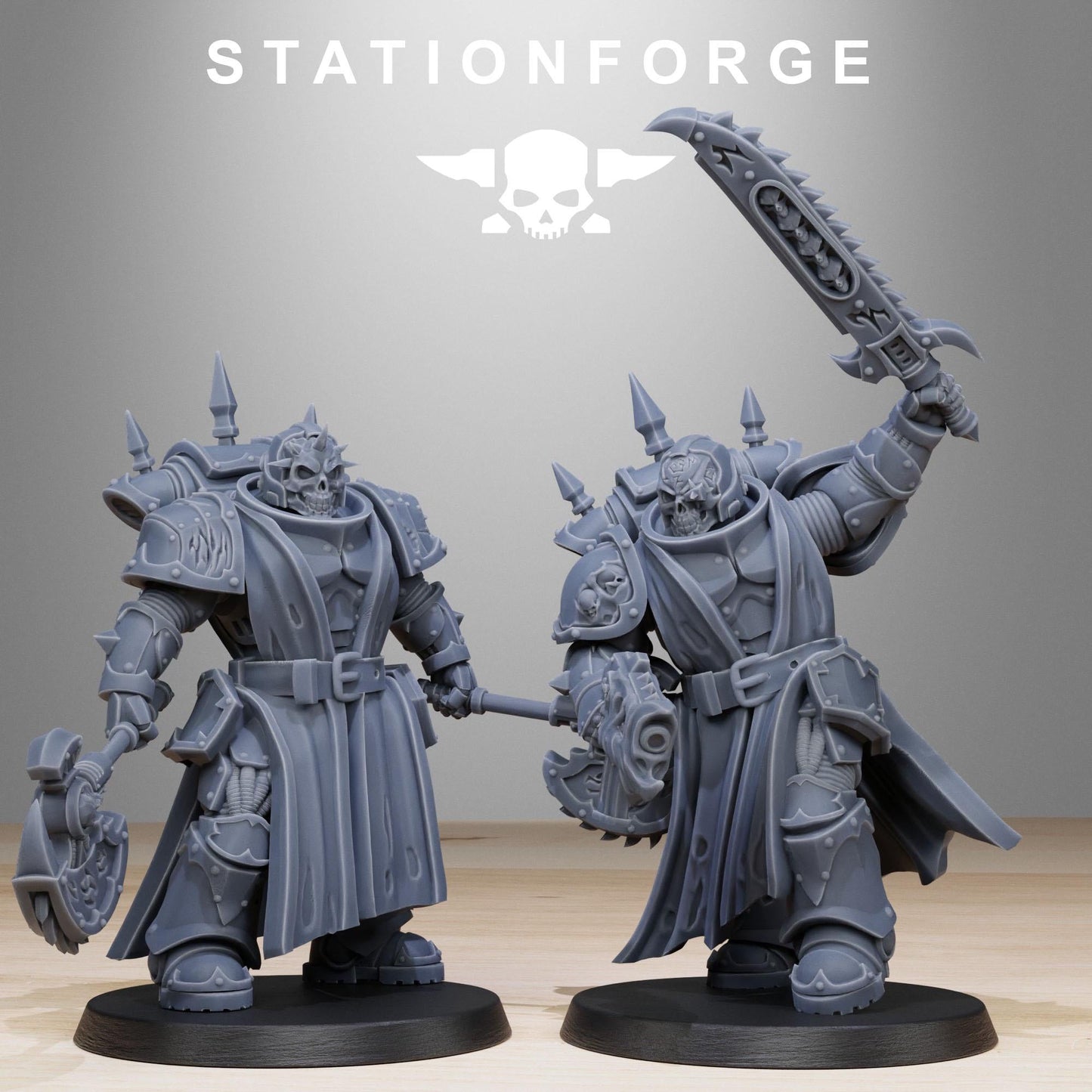 3D Printed Corrupted Socratis Squad by StationForge Miniatures