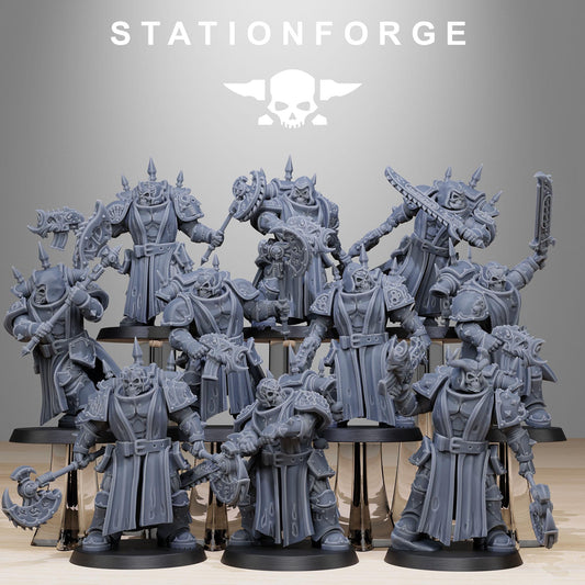 3D Printed Corrupted Socratis Squad by StationForge Miniatures