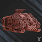 3d Printed Fire Lizard APC by DakkaDakka Miniatures