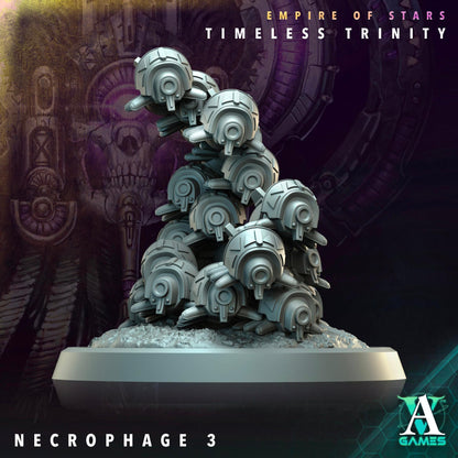 3D Printed Necrophages by Archvillain Games
