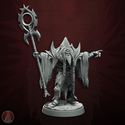 3D printed Orc Warlocks by Monolith Arts