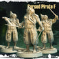 3d Printed Cursed Pirate Mutants by Monolith Arts