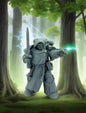 3d Printed Black Lions Mage by DakkaDakka Miniatures
