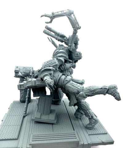 3D Printed Bitter Genius Diorama by 3DArtGuy Miniatures