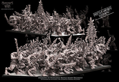3D printed Demons of Pestilence by Avatars of War