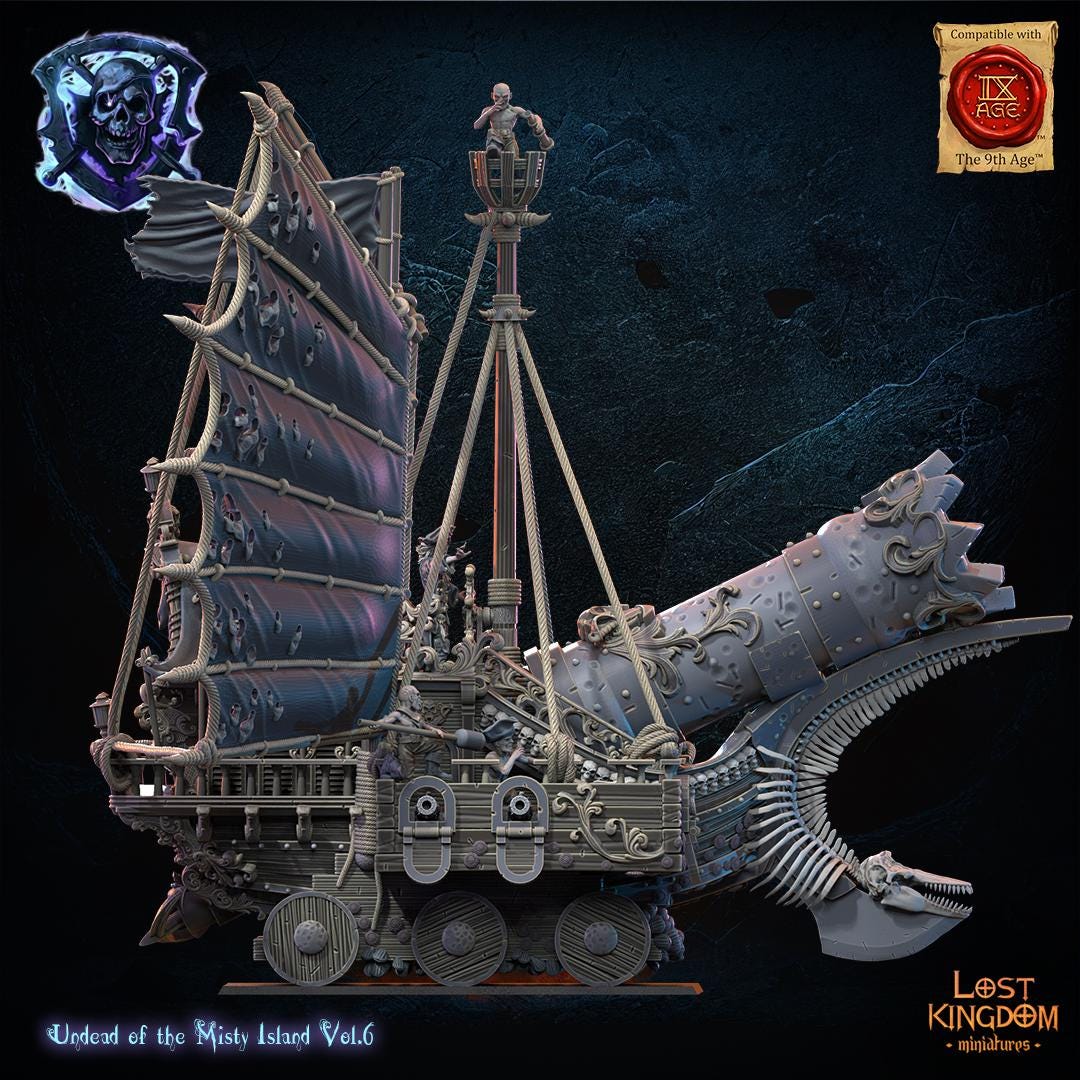 3d Printed Shipwreck Maker by Lost Kingdom Miniatures