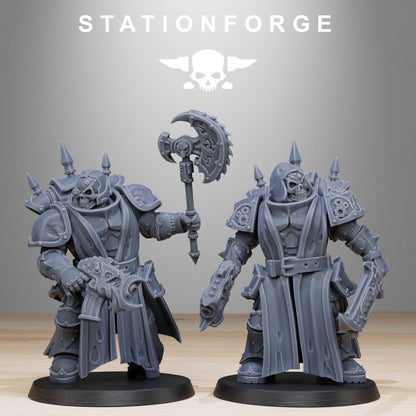 3D Printed Corrupted Socratis Squad by StationForge Miniatures