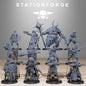 3D Printed Corrupted Guard Lechers by StationForge Miniatures