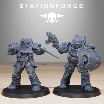 3D Printed Socratis Scouts by StationForge Miniatures