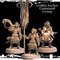 3D printed Goblin Command Group by Monolith Arts
