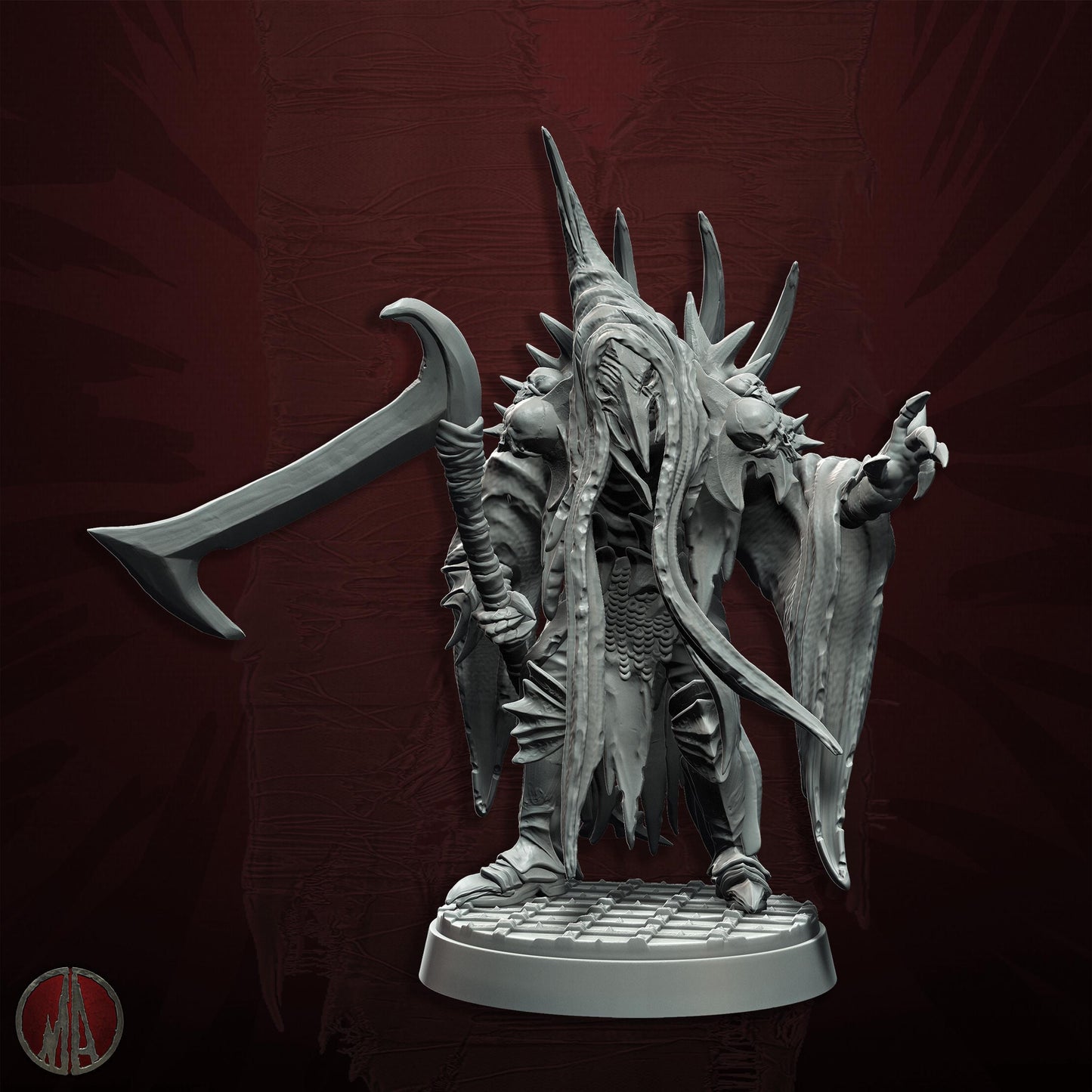 3D printed Orc Oracles by Monolith Arts