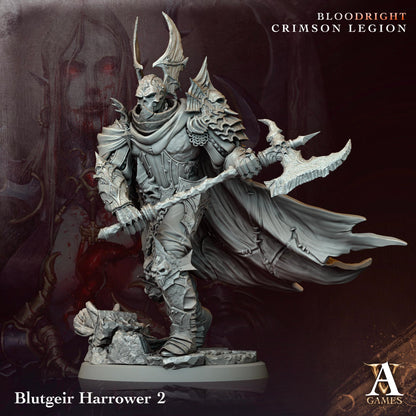 3D Printed Blutgeir Harrower by Archvillain Games