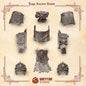 3d Printed Crimson Lords Rage Ancient Armor Upgrade Kit by Greytide Studio