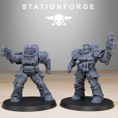 3D Printed Socratis Scouts by StationForge Miniatures