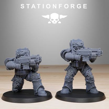 3D Printed Socratis Scouts by StationForge Miniatures