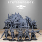 3D Printed Vaskar Xeno Hunters by StationForge Miniatures