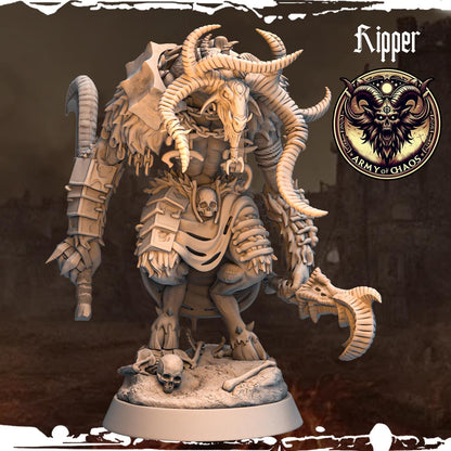 3D Printed Chaos Beast Ripper by Monolith Arts