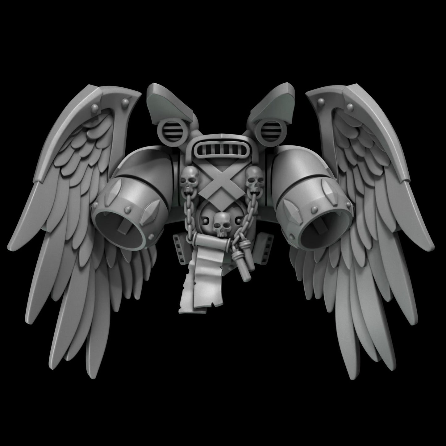 3d Printed Crimson Lords Jetpack Set by Greytide Studio