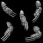3d Printed Crimson Lords Claws x10 by Greytide Studio