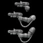 3d Printed Crimson Lords Hellfire Guns by Greytide Studio