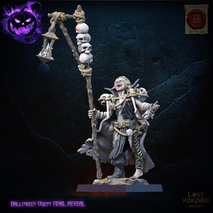 3D Printed Warlock and Daemon Familiar by Lost Kingdom Miniatures