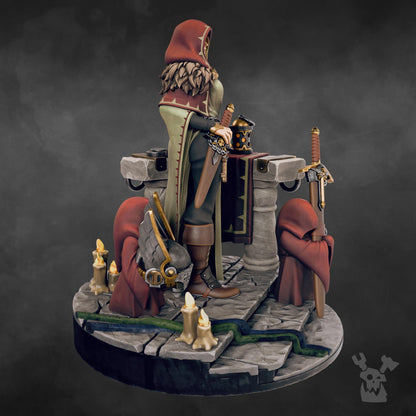 3d Printed Leona The Forestborn by DakkaDakka Miniatures